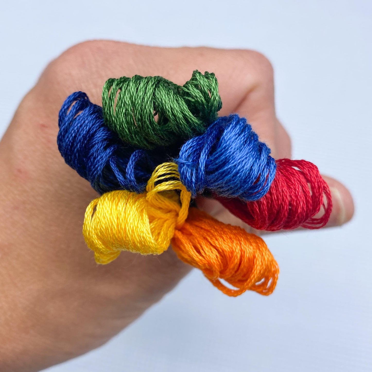 Embroidery Floss: Classic Primary