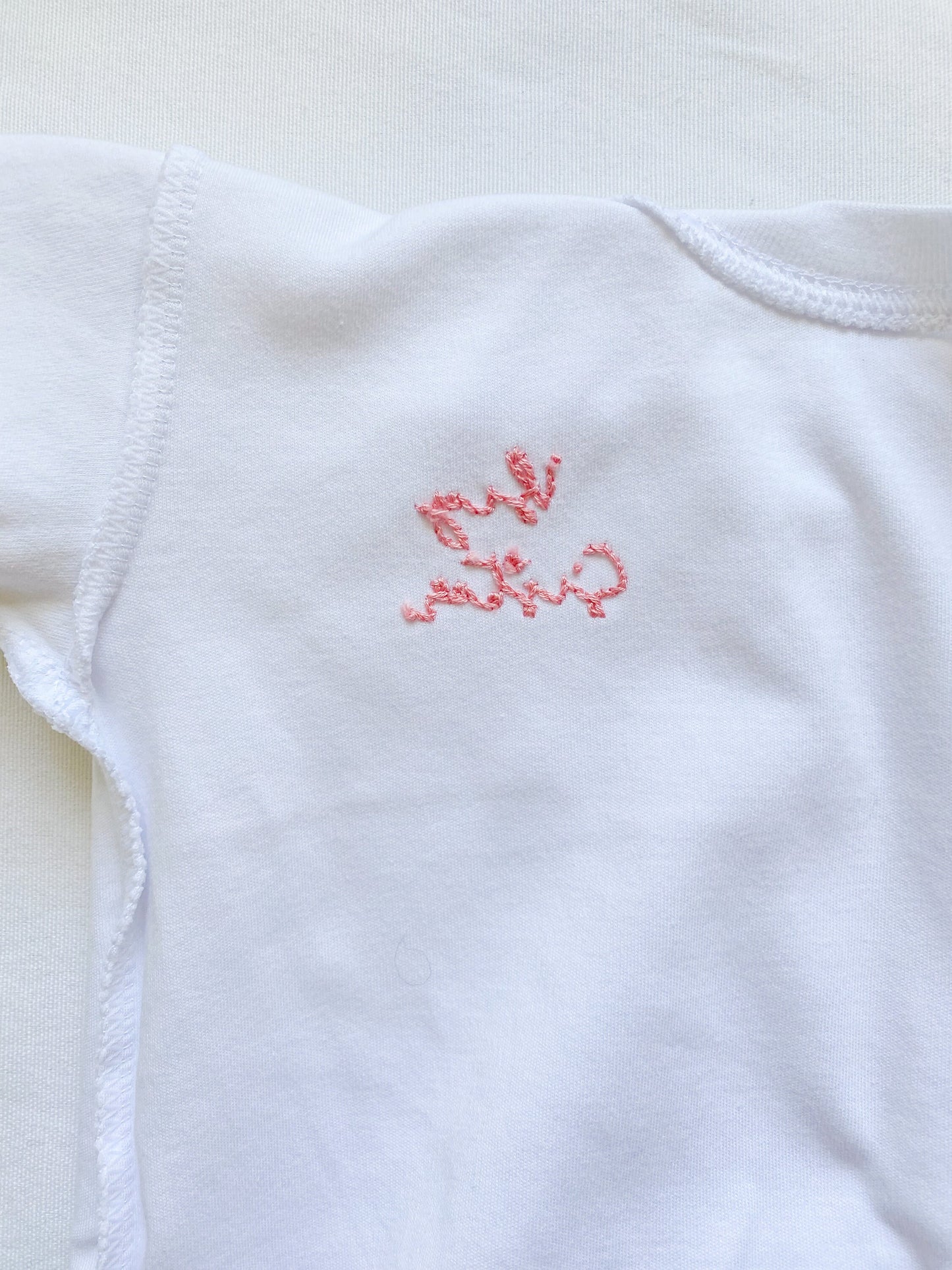 Hand Embroidered | Classic Big Sister Shirt