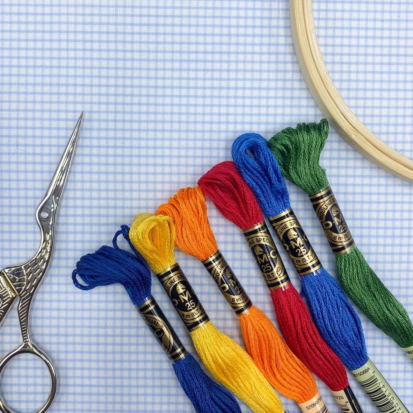 Embroidery Floss: Classic Primary