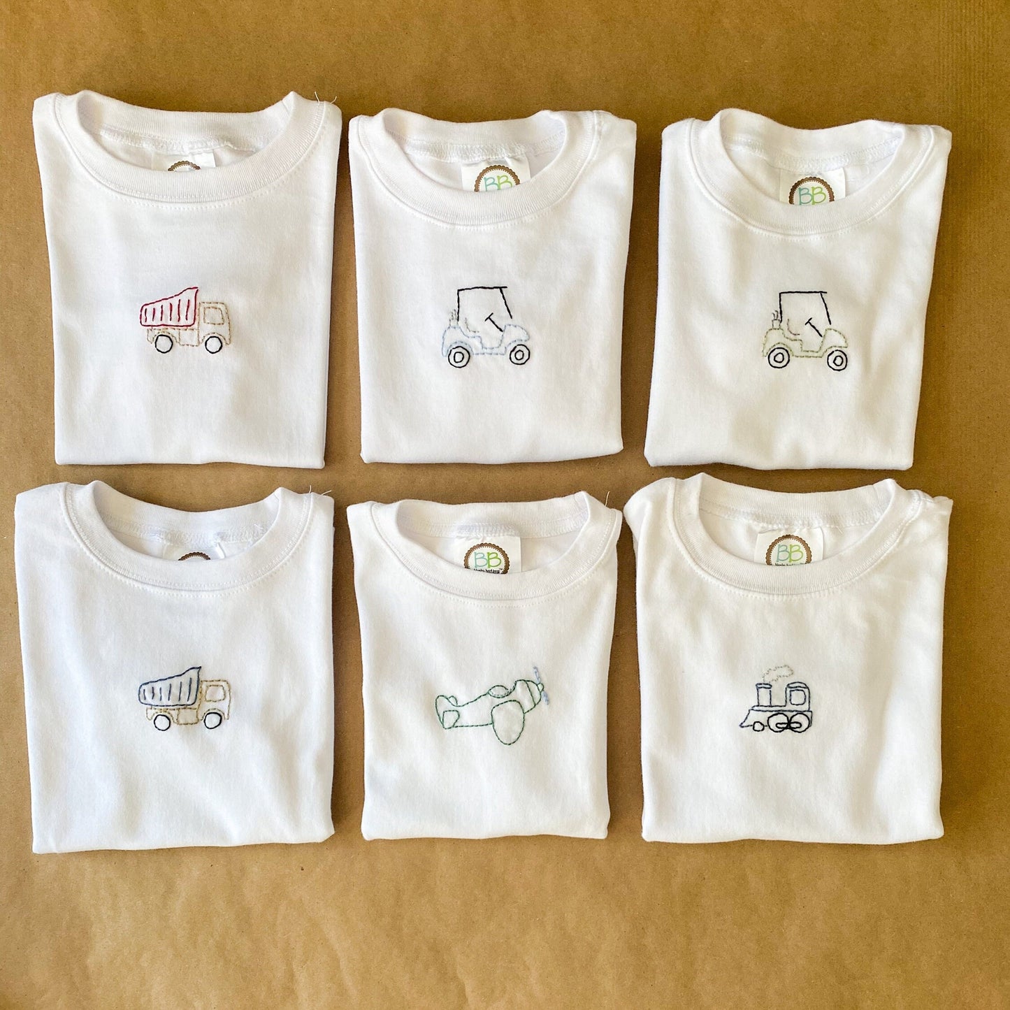Hand Embroidered | Train