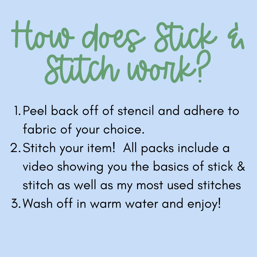 Stick & Stitch | Football