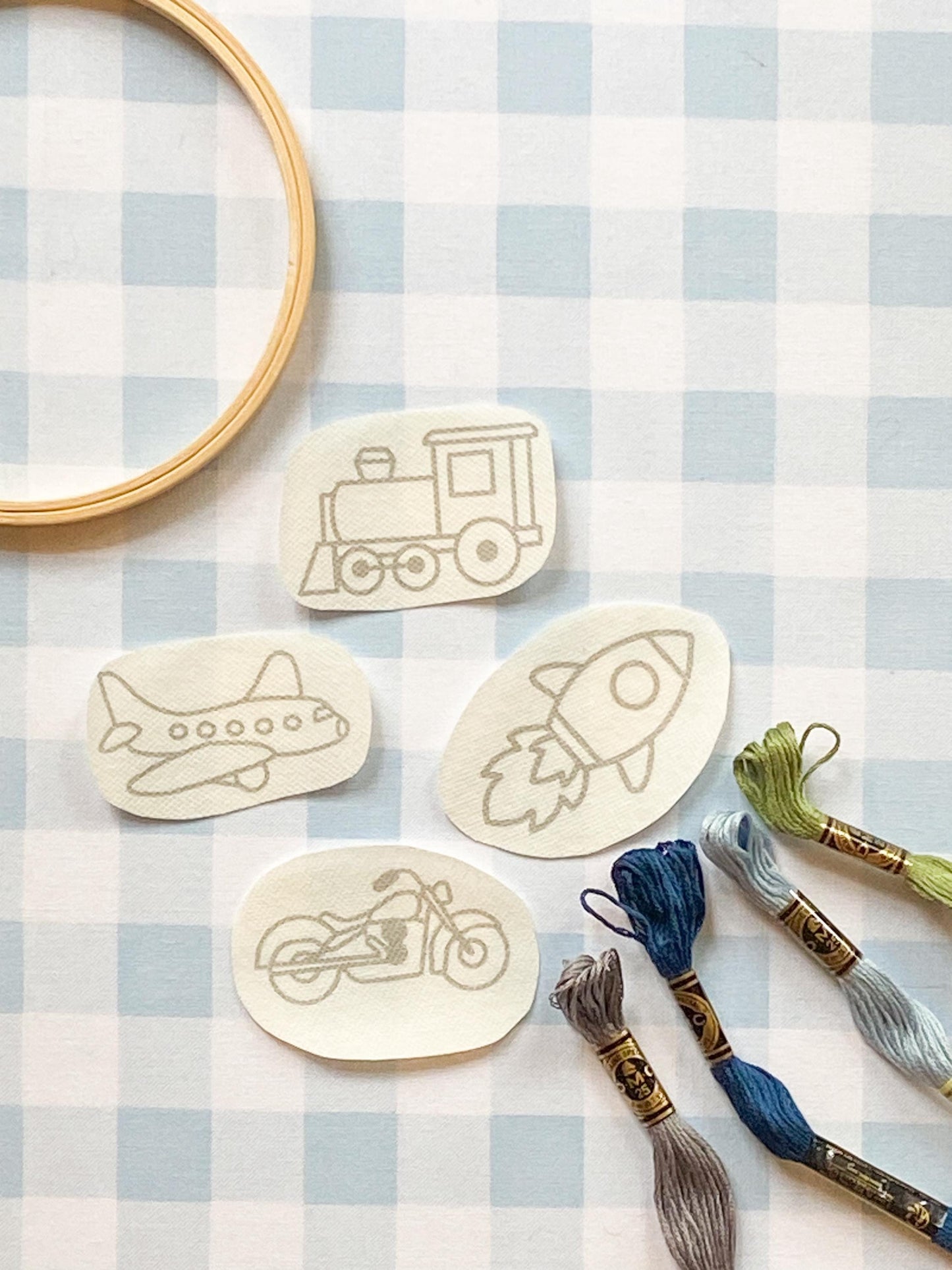 Transportation Truck Stick & Stitch