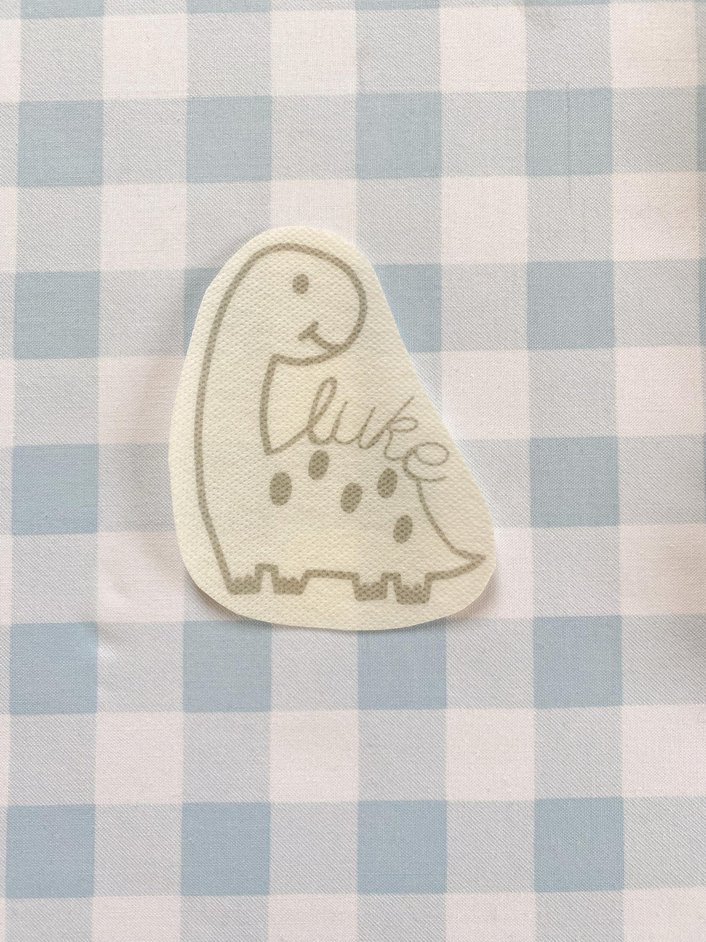 Stick & Stitch Stencil | Dinosaur