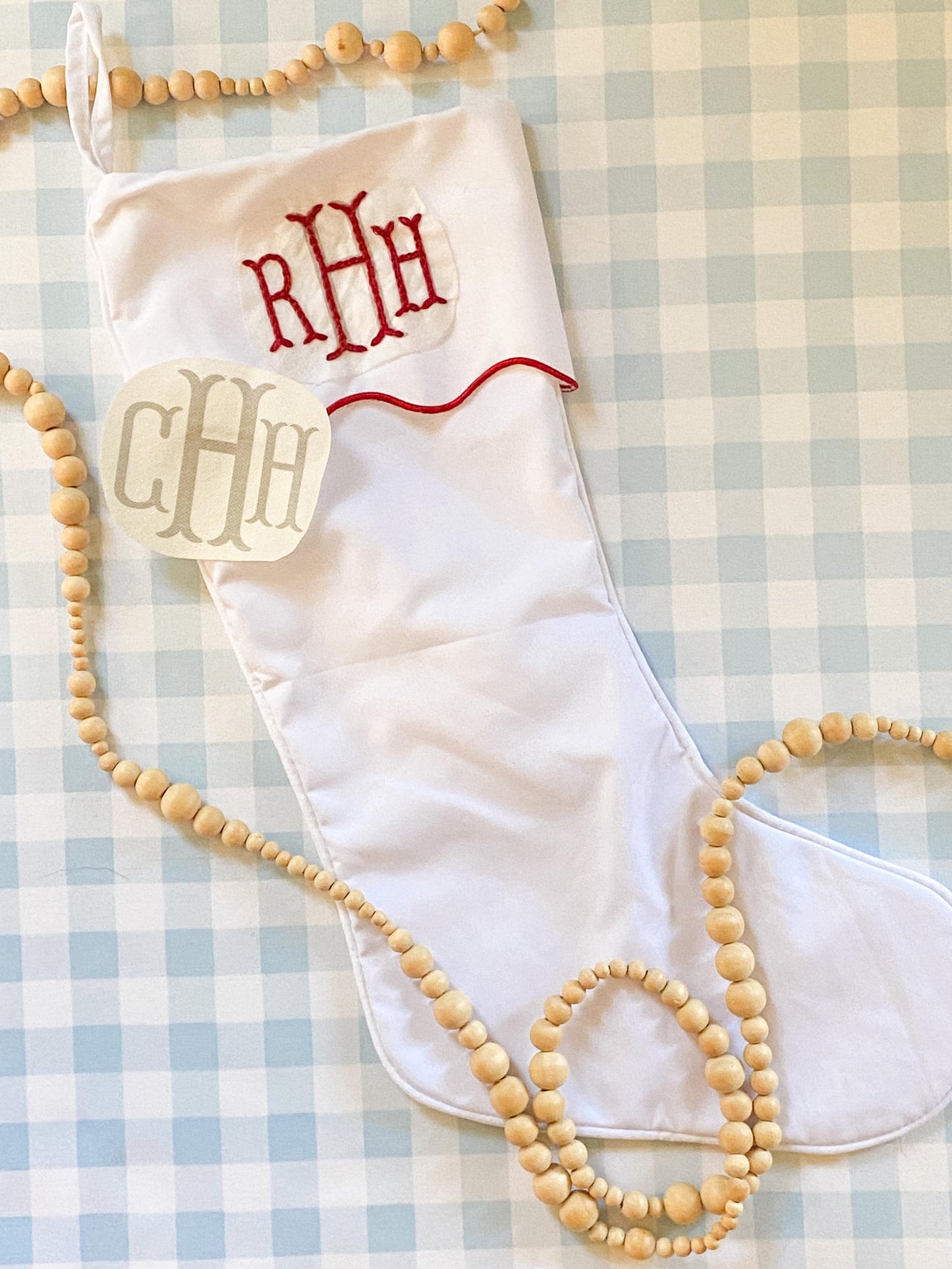 Stick & Stitch Stencil | Monogram