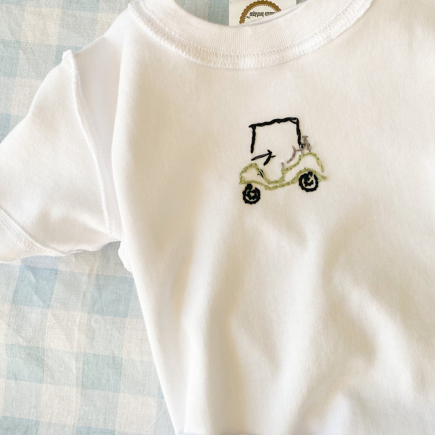 Hand Embroidered | Golf Cart