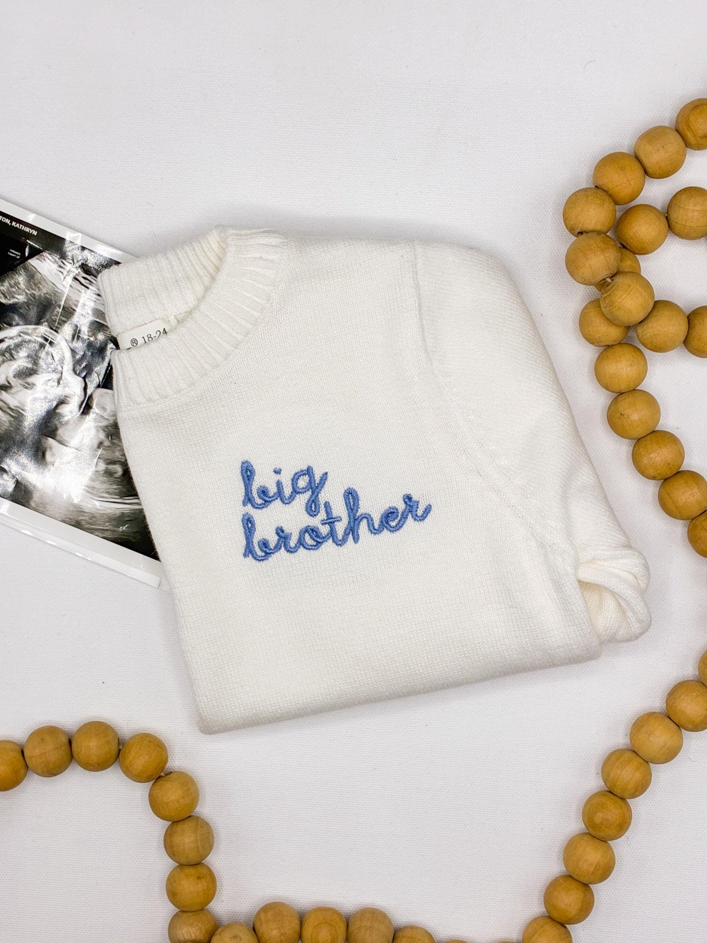 Machine Embroidered | Bold Big Brother