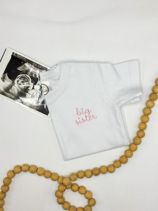 Machine Embroidered | Classic Big Sister