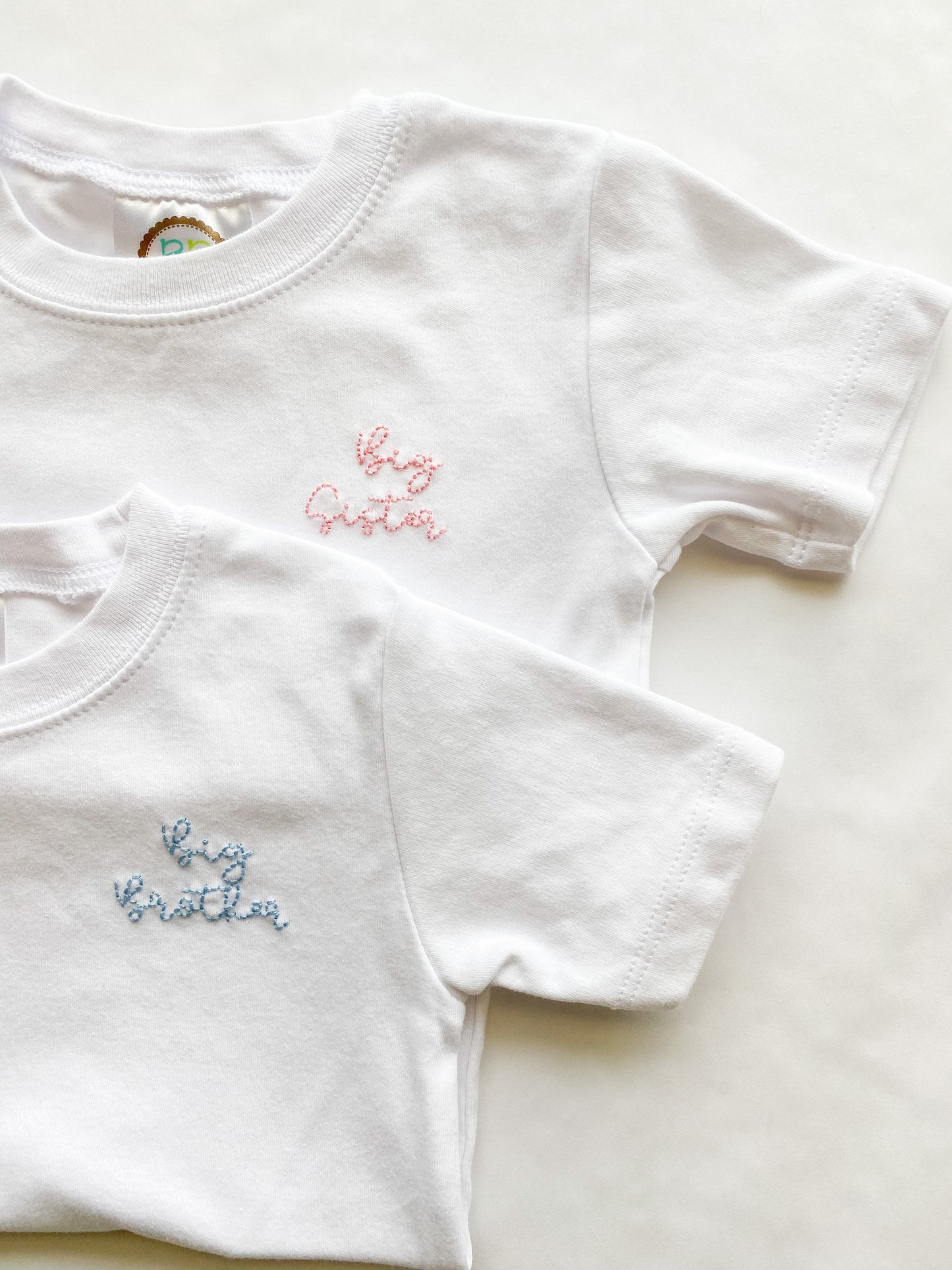 Hand Embroidered | Classic Big Brother Shirt