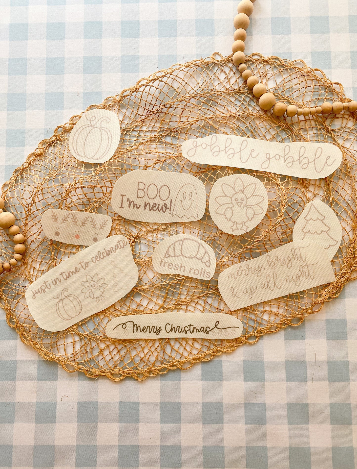 Fall Holidays + Baby Hand Embroidery Patterns