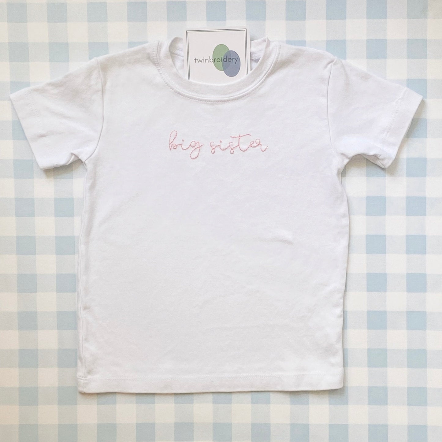 Hand Embroidered | Large Scale Big Sister
