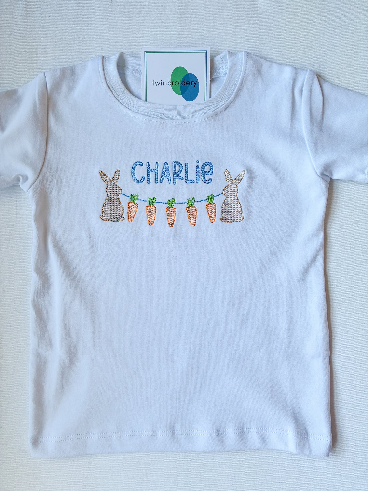 Machine Embroidered | Easter - Bunny Bunting