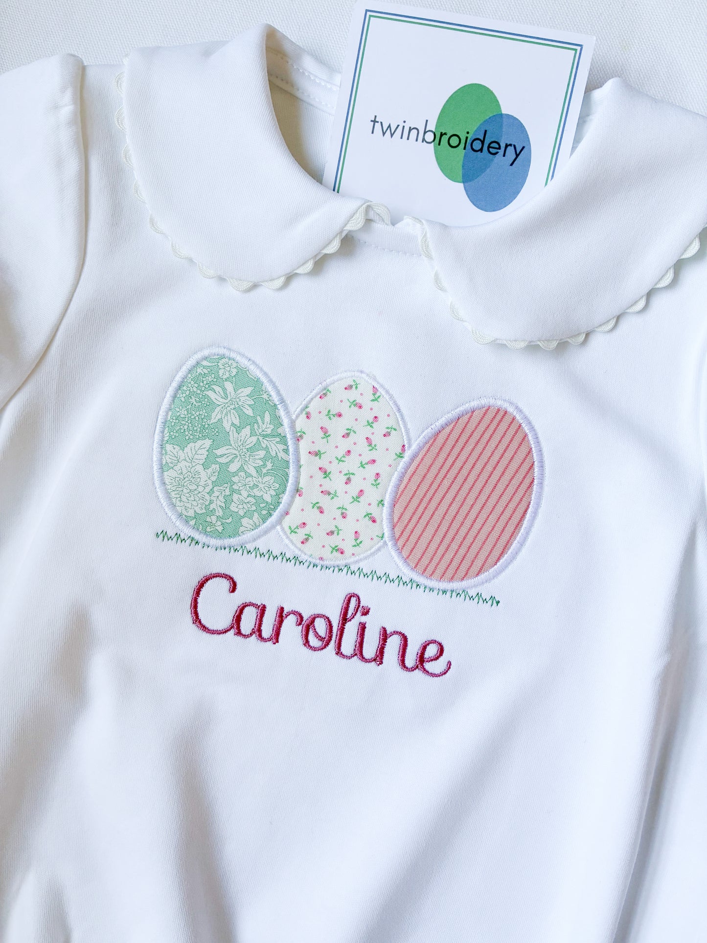 Machine Embroidered | Easter - Egg Applique