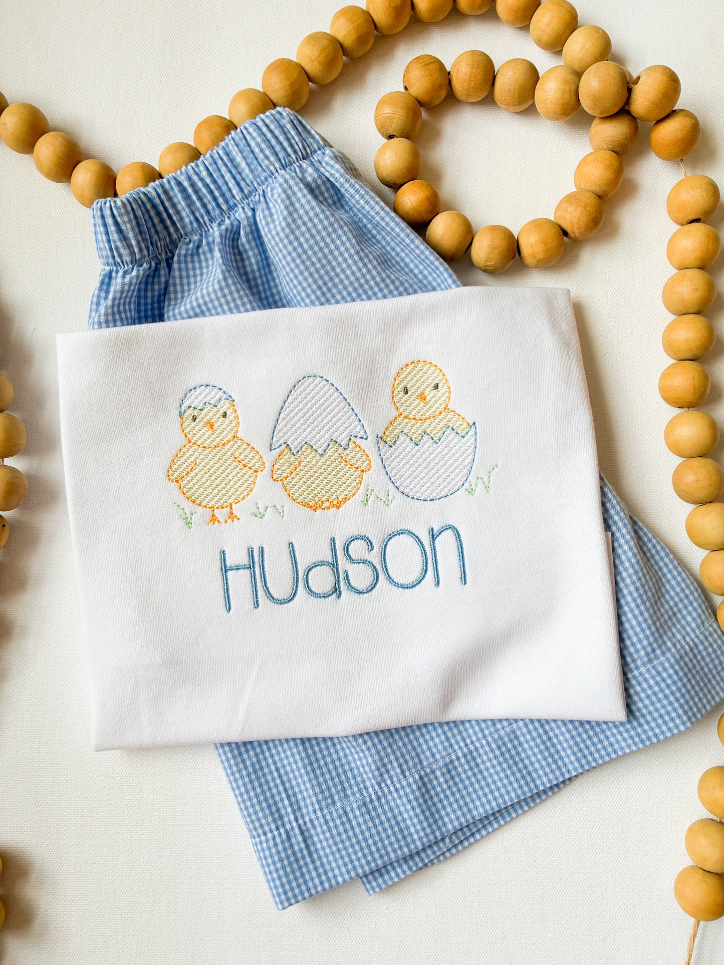 Machine Embroidered | Easter Chicks
