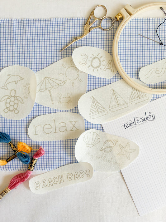 Beach Stick & Stitch Pack