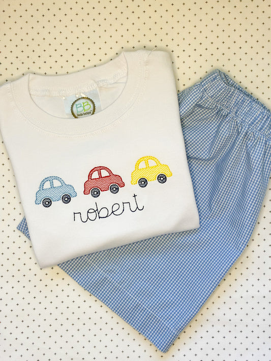 Machine Embroidery | Classic Cars