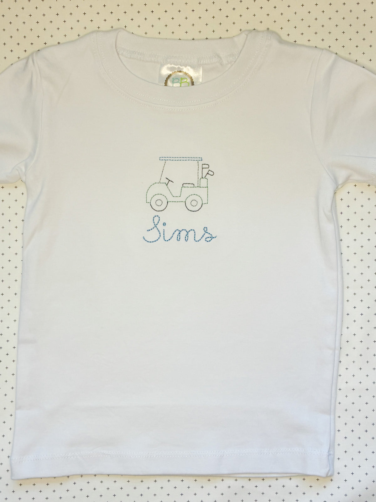 Machine Embroidery | Golf Cart