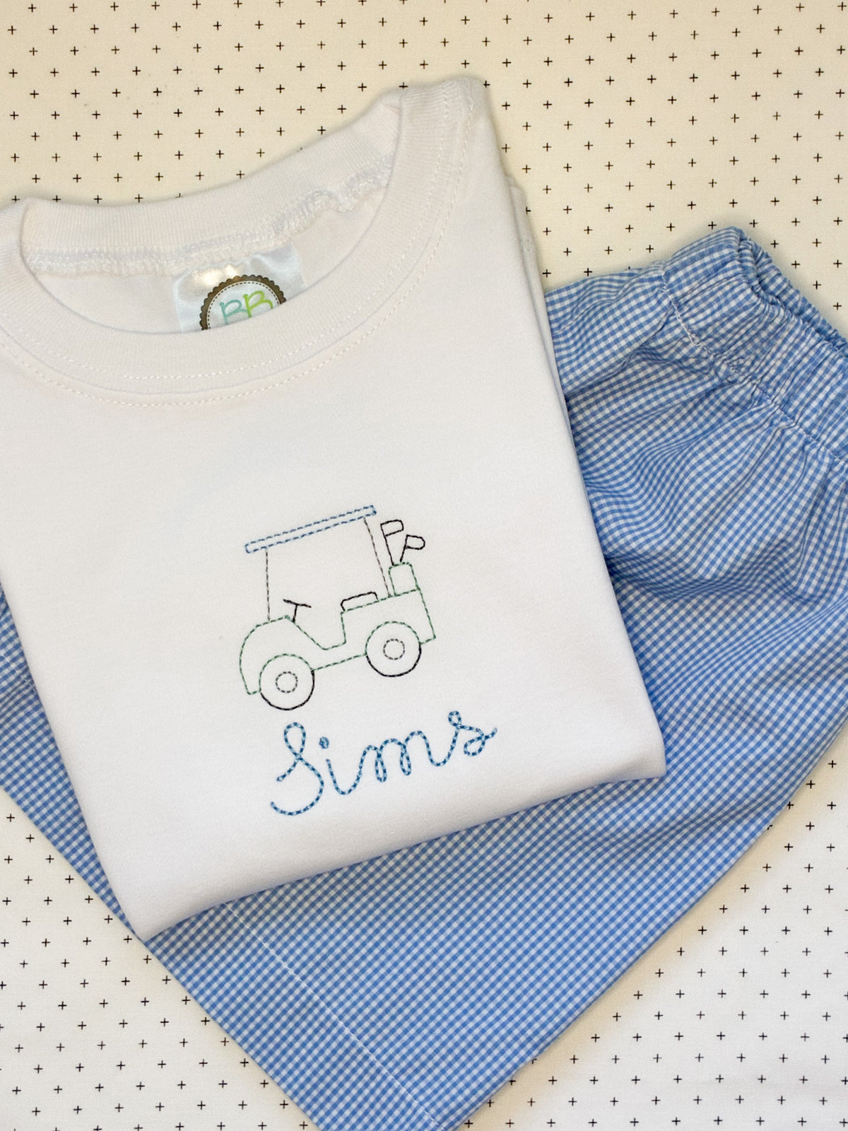 Machine Embroidery | Golf Cart