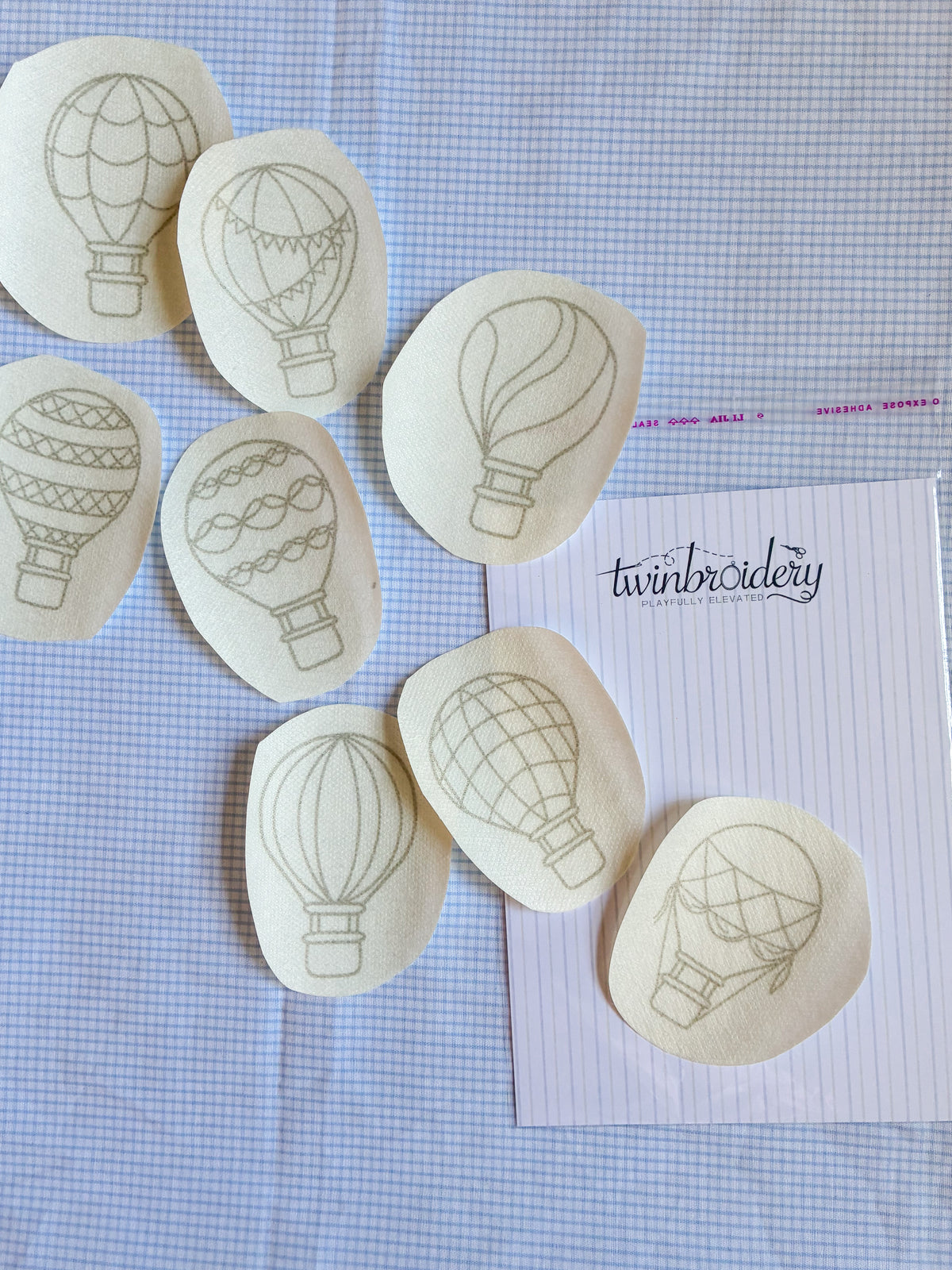Hot Air Balloon Stick & Stitch