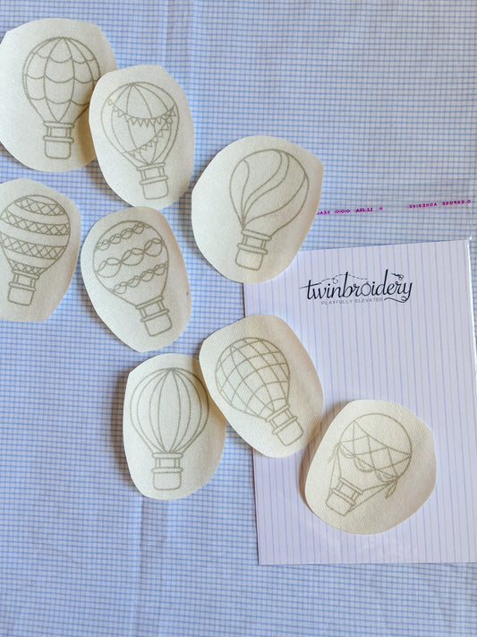 Hot Air Balloon Stick & Stitch