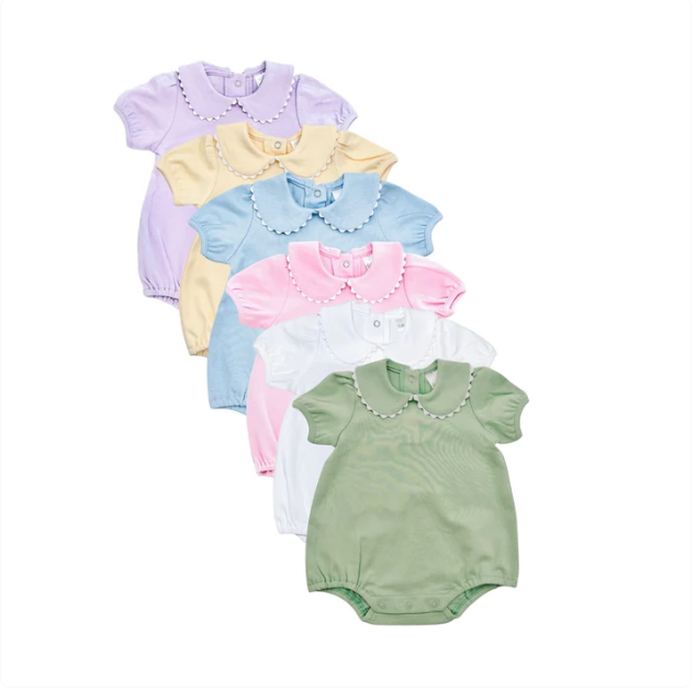 Scallop Short Sleeve Bubble