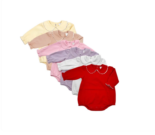 Scallop Long Sleeve Bubble