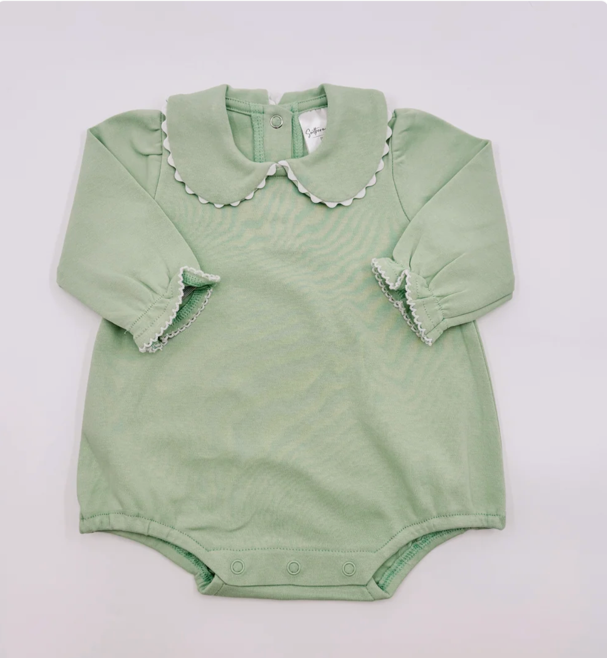 Scallop Long Sleeve Bubble