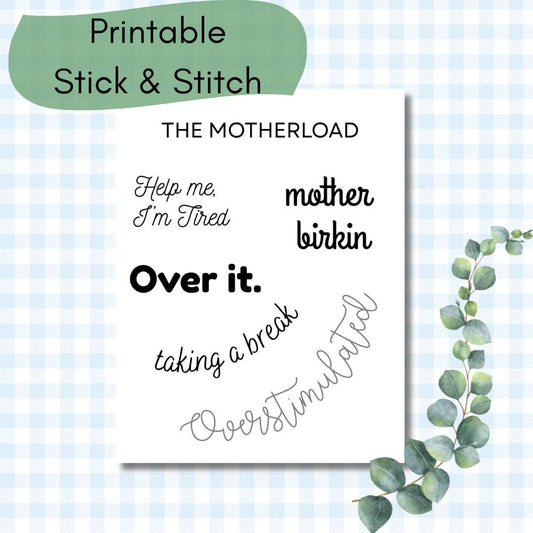 Mom Sayings Digital Download