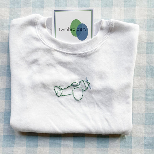 Hand Embroidered | Airplane
