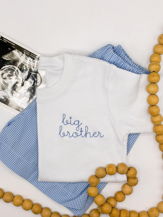 Machine Embroidered | Classic Big Brother