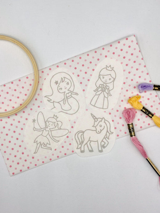 Princess Embroidery Stick & Stitch