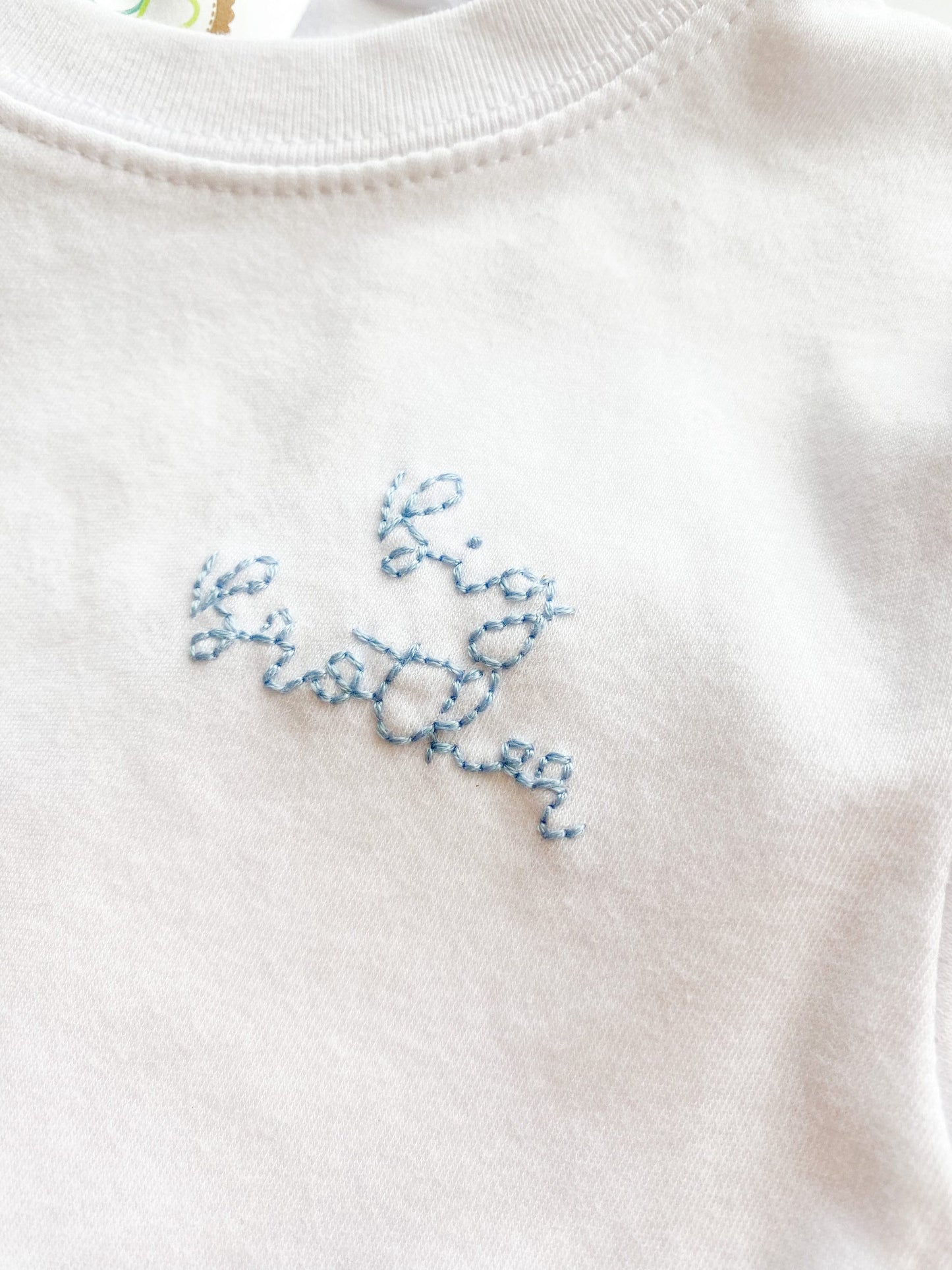 Hand Embroidered | Classic Big Brother Shirt