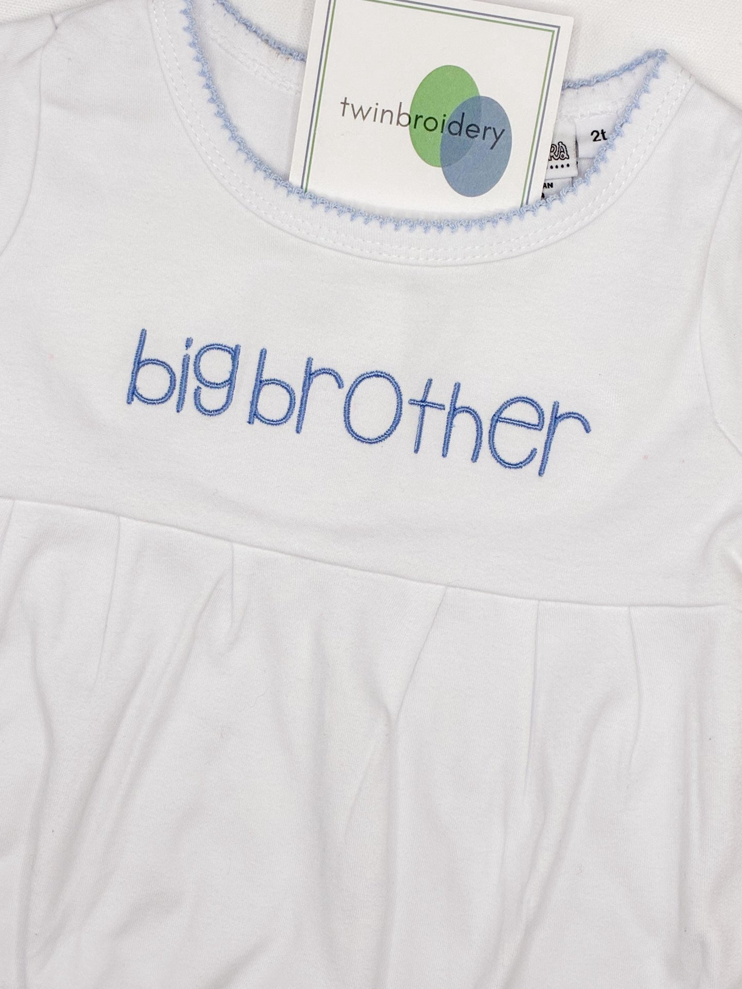 Machine Embroidered | Large Scale Big Brother