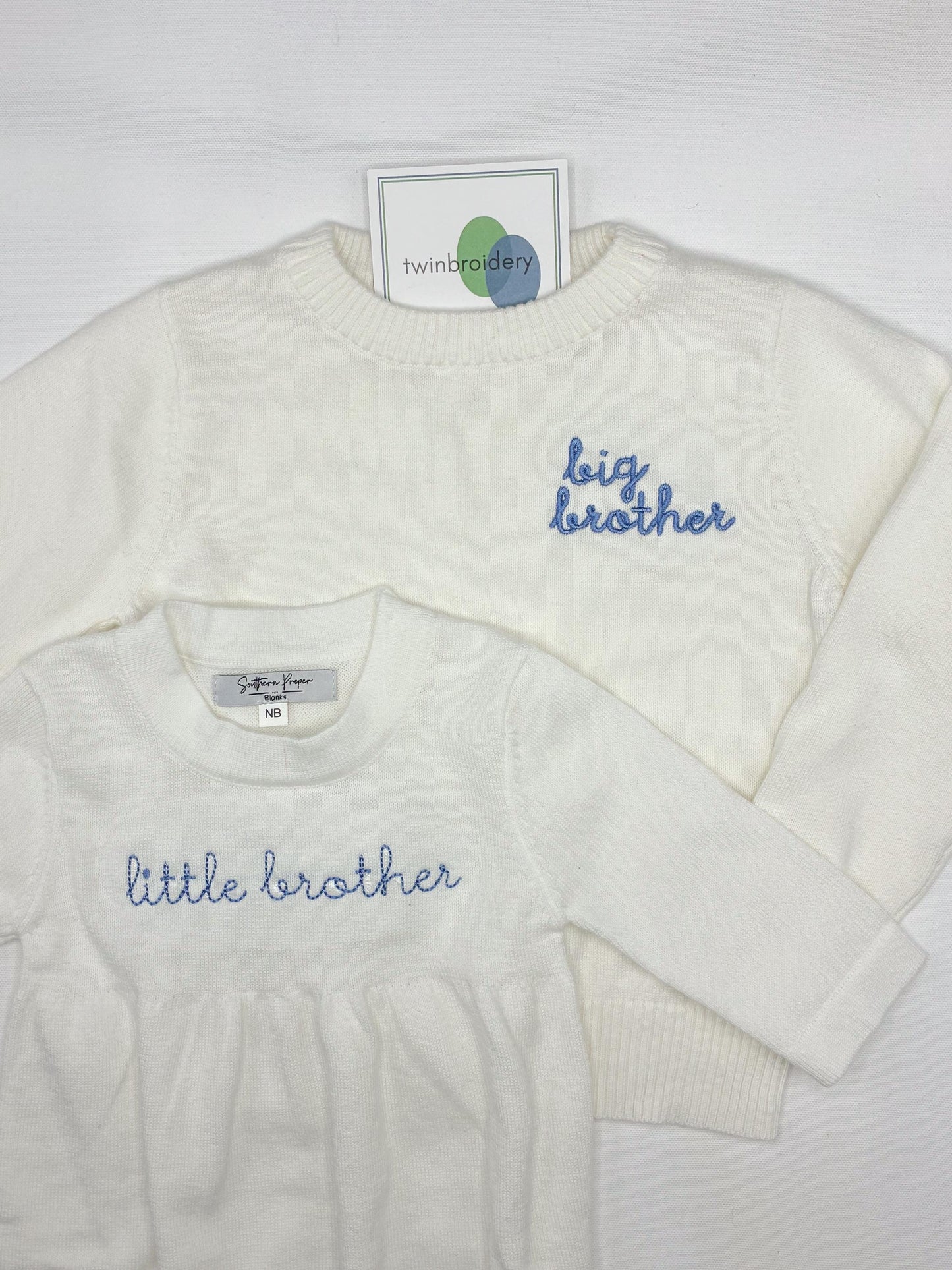 Machine Embroidered | Bold Big Brother