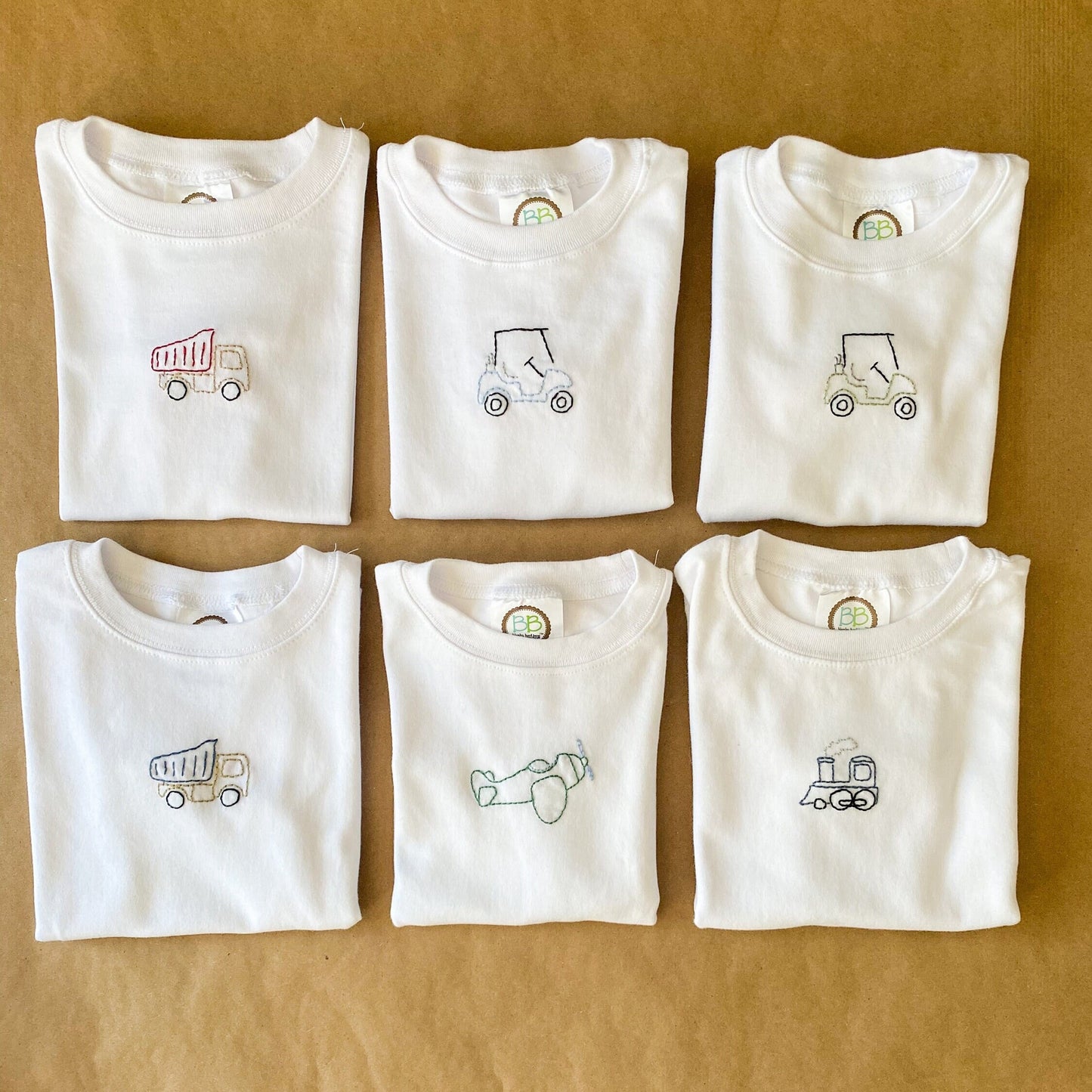 Hand Embroidered | Dump Truck